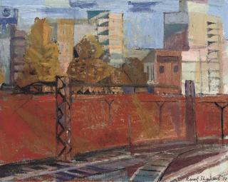 Rupert Shephard - Railway Lines, Near Cape Town