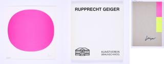 Rupprecht Geiger - Konvolut von 2 Publikationen.