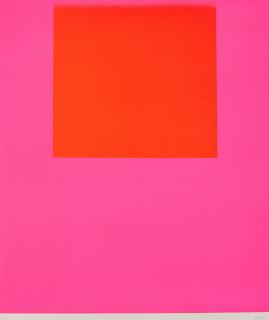 Rupprecht Geiger - leuchtrot warm auf kalt.