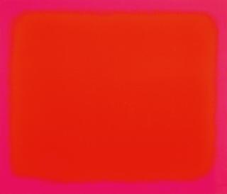 Rupprecht Geiger - Ohne Titel (Rotes Element)