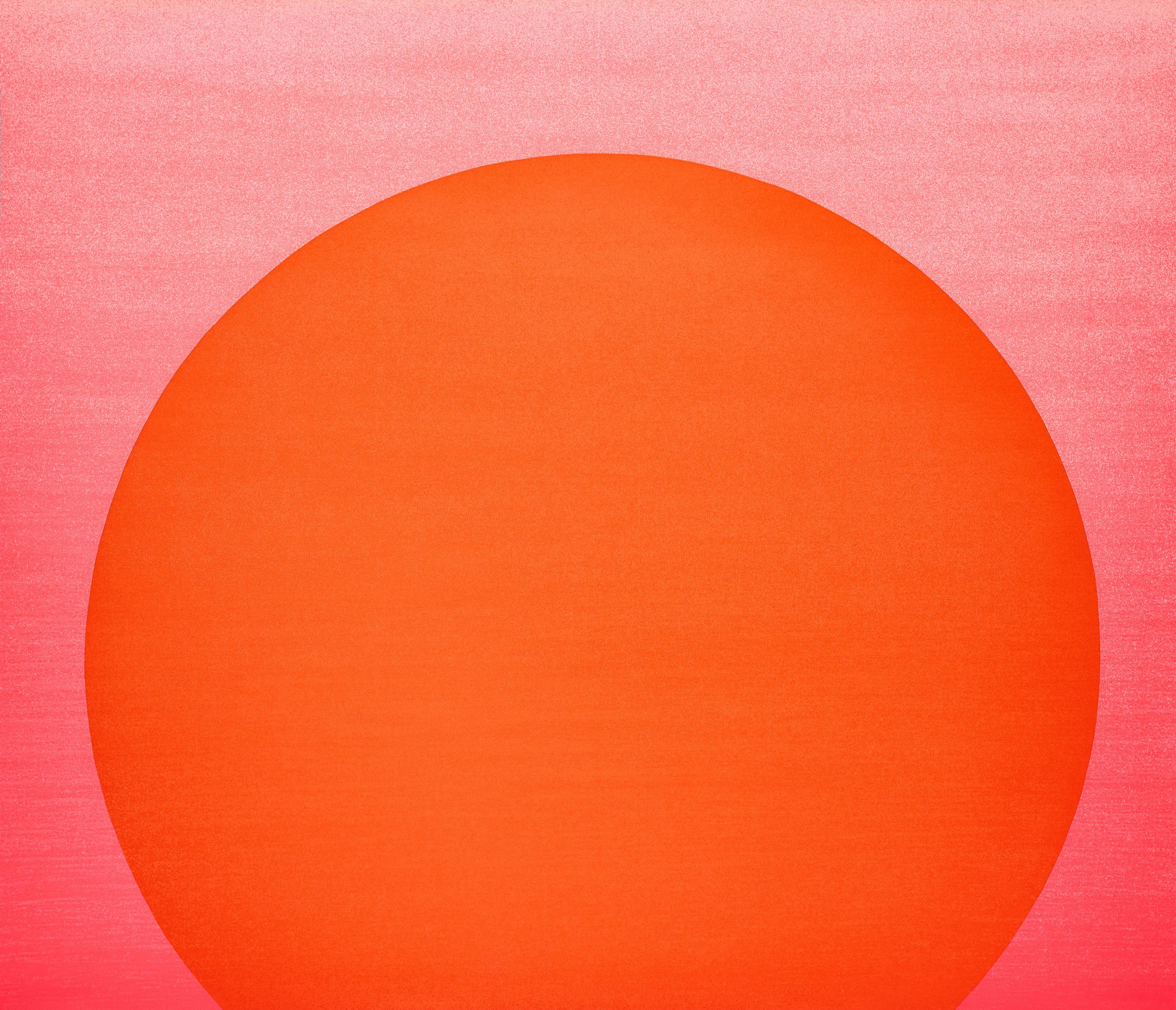 Rupprecht Geiger - red - pink (Aus: Rupprecht Geiger 85).