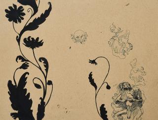 Ruprecht von Kaufmann - Ohne Titel (Studie zu Saturn, der sein Kind frisst).