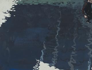 Ruprecht von Kaufmann - Spiegelung auf Brücke.