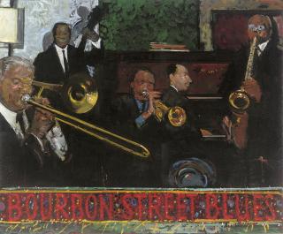Ruskin Spear, R.A. - Bourbon Street Blues