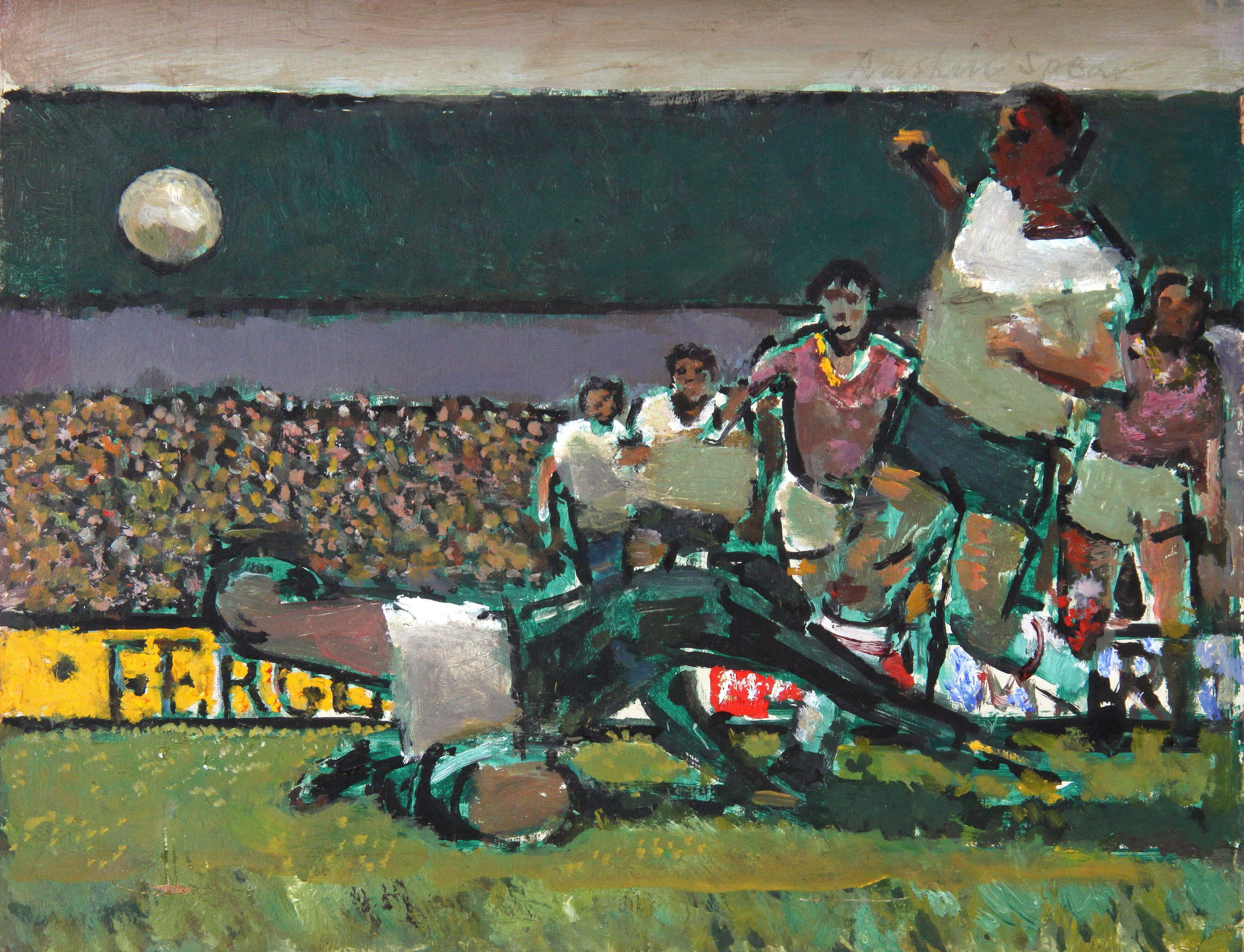 Ruskin Spear R.A. - Football Match