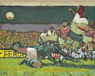 Ruskin Spear, R.A. - Football Match