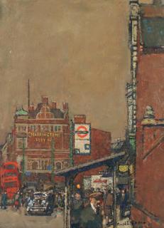 Ruskin Spear R.A. - Hammersmith Broadway