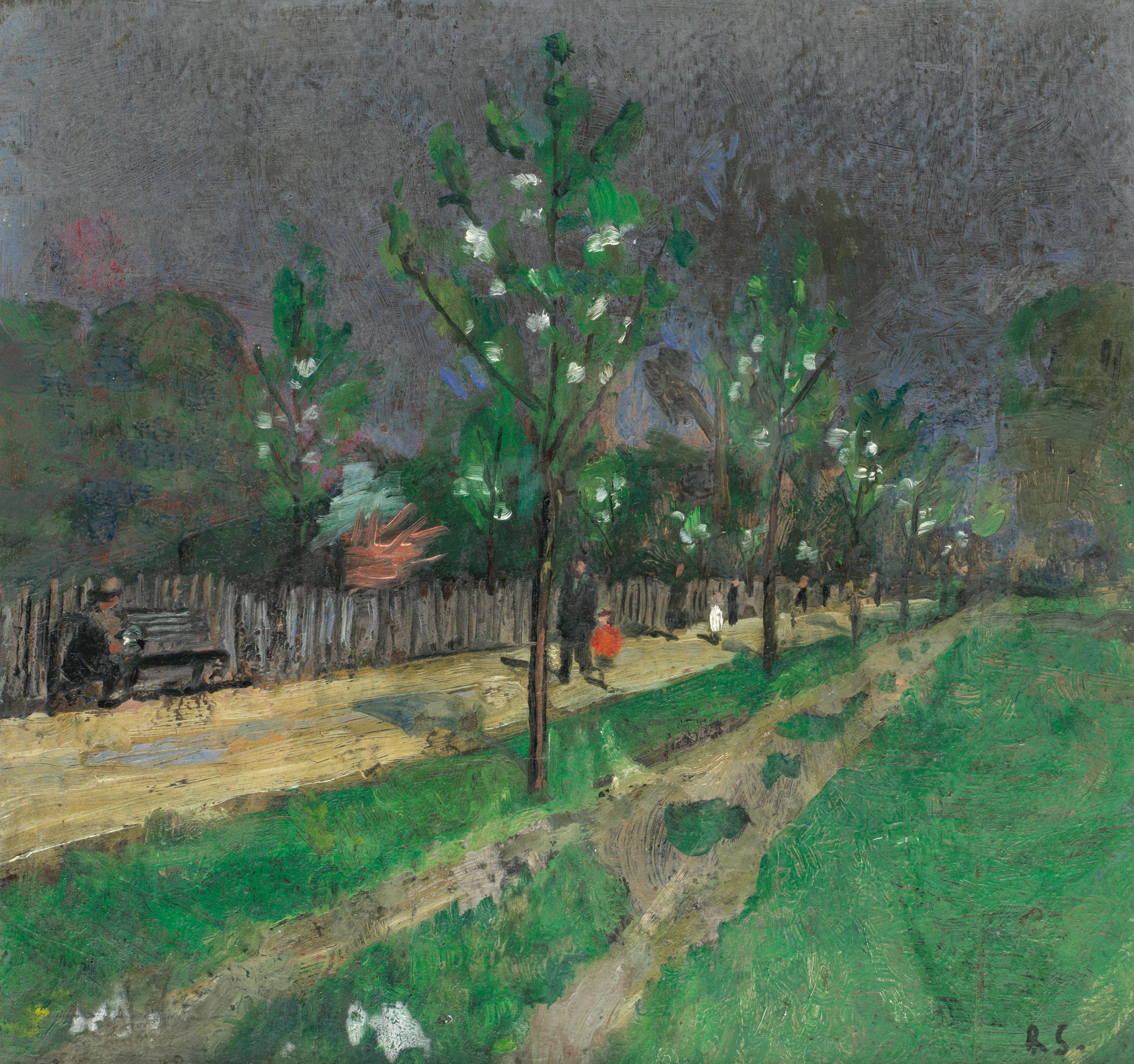 Ruskin Spear R.A. - Ravenscourt Park, Spring