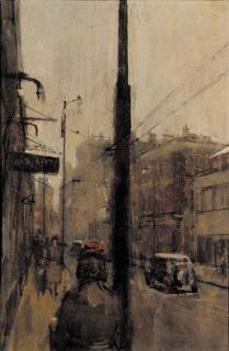 Ruskin Spear, R.A. - Street in Hammersmith