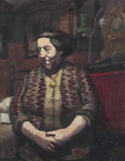 Ruskin Spear, R.A. - The landlady