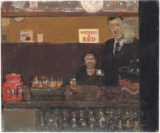 Ruskin Spear, R.A. - Watneys Red