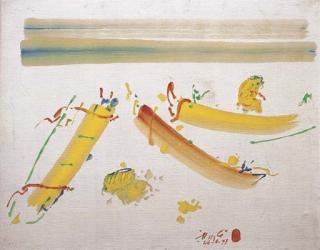 Rusli - Boats by the beach