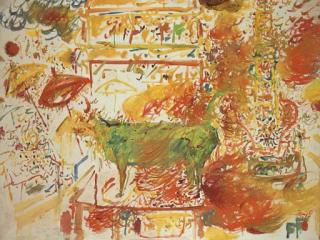 Rusli - Procession In Bali - Offering of The Sacred Cow