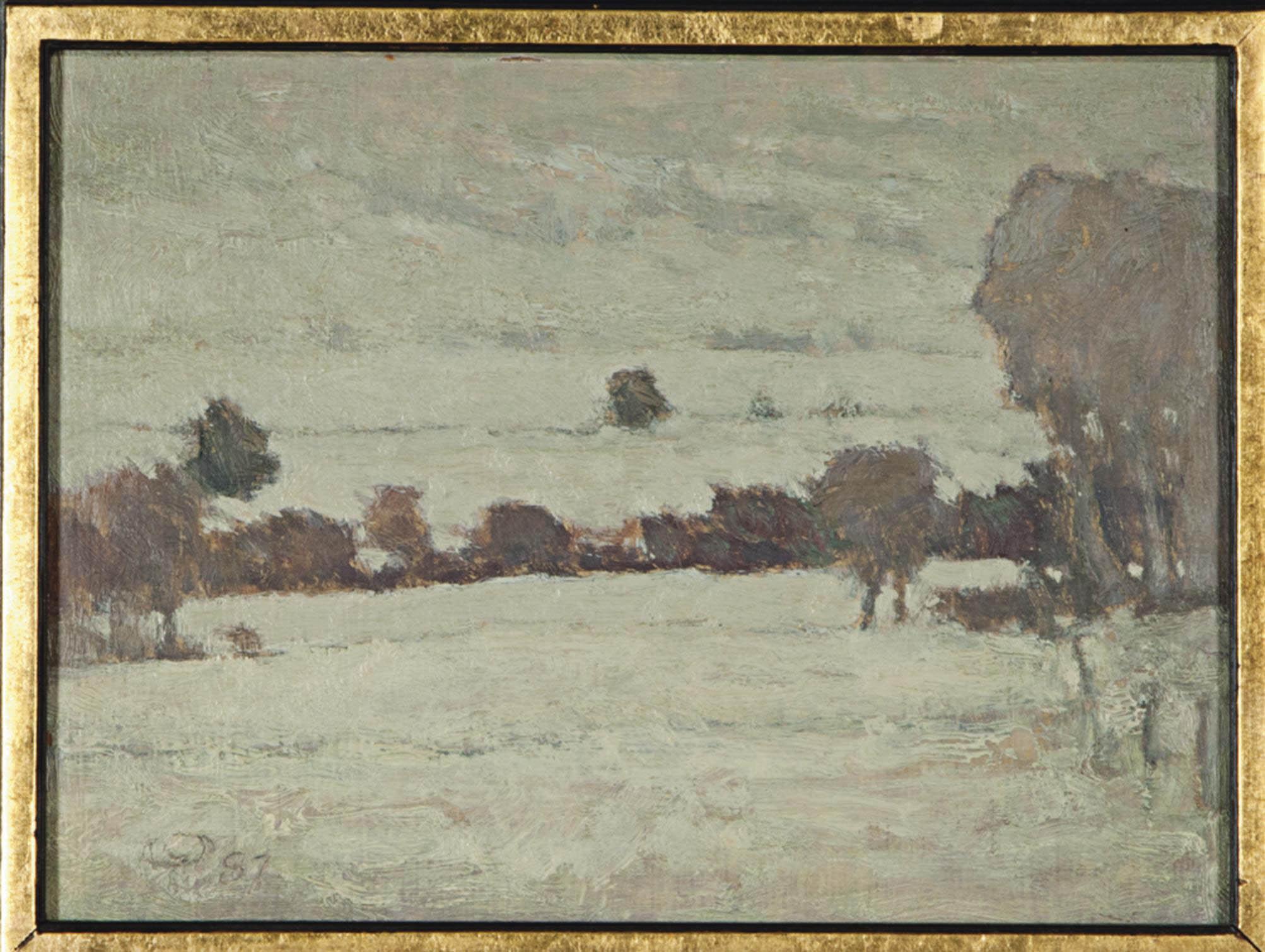 Russell Chatham - Winter on the Boulder River