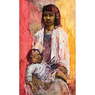 Russell Drysdale - Australian Mother And Child