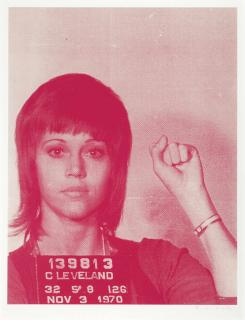 Russell Young - Jane Fonda, from Mugshot Series