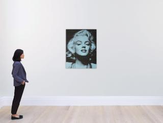 Russell Young - Marilyn Portrait