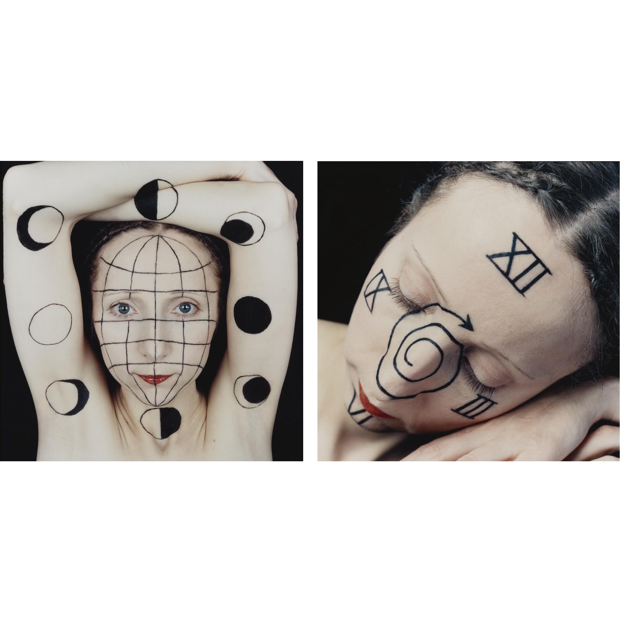 Russian Spiral Clock And Lunation: A Pair, 1989 And 1990 (Editions 8 And 9 Of 15)