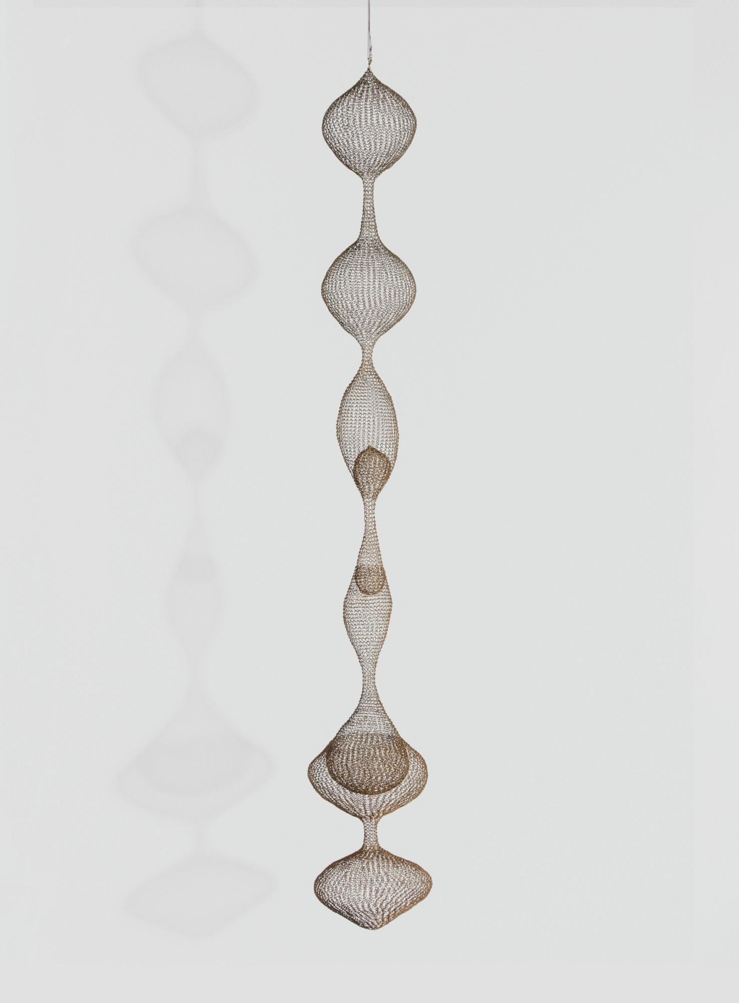 Ruth Asawa - Untitled (S.267, Hanging Six-Lobed, Four Part, Discontinuous Surface, With Interior Forms In The Third, Fourth, And Fifth Lobes)