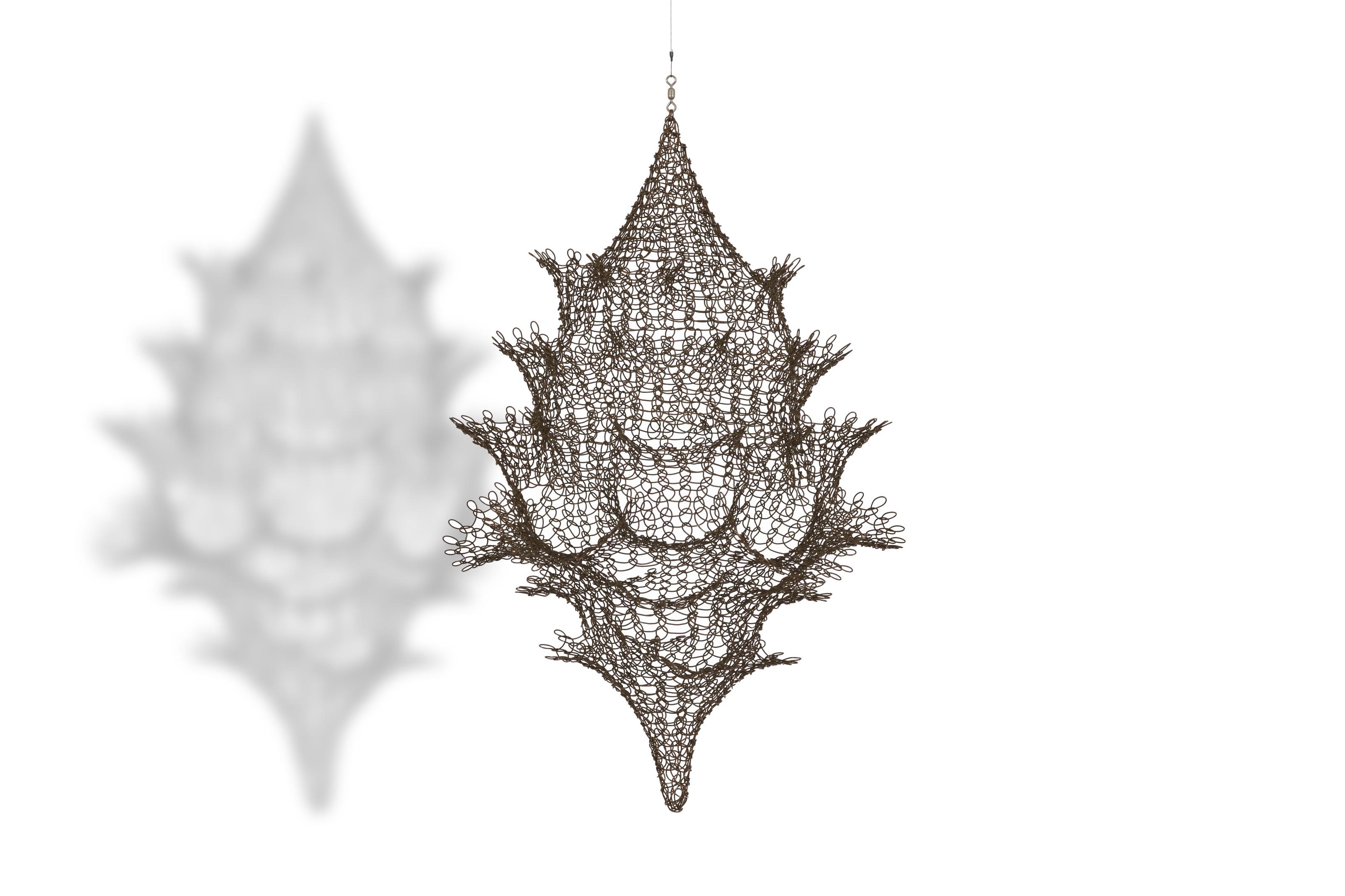 Ruth Asawa - Untitled (S.360, Hanging Single-Section, Reversible Open-Window Form)