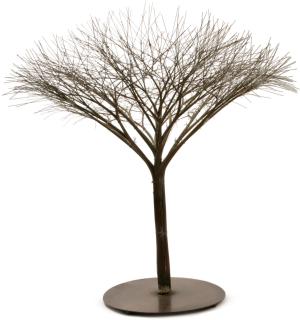 Ruth Asawa - Untitled (S.669, Freestanding Tied-Wire, Closed Center, Six-Branched Tree Form)