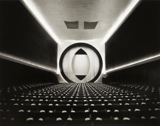 Ruth Bernhard - Eighth Street Movie Theater, New York (Frederick Kiesler, Architect)