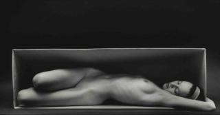 Ruth Bernhard - In the Box - horizontal, 1962