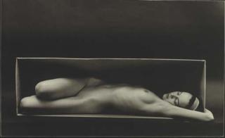 Ruth Bernhard - In the Box -- Horizontal, 1962