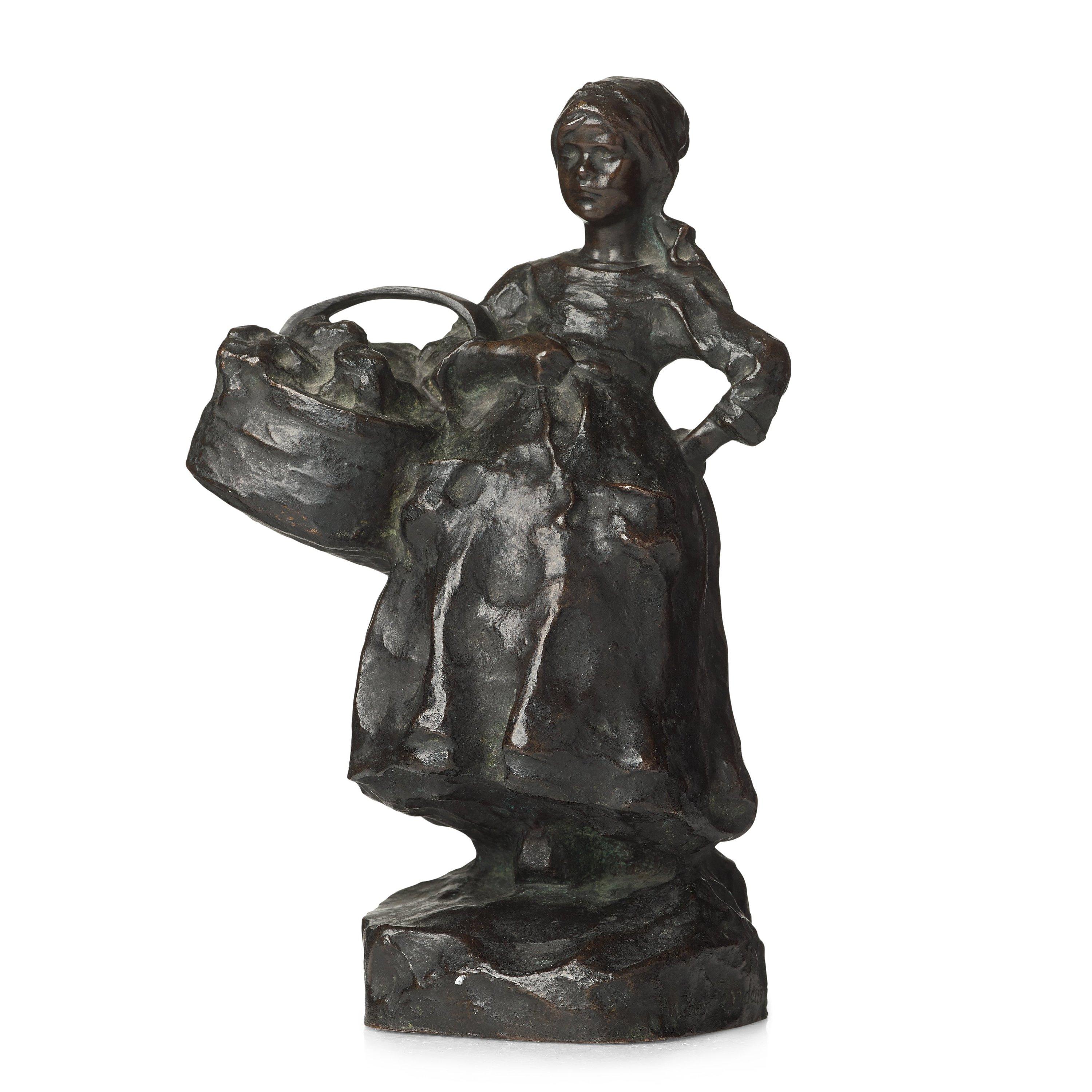 Ruth Milles - Girl with a basket