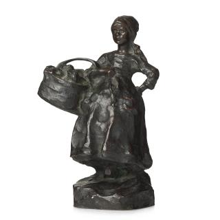 Ruth Milles - Girl with a basket