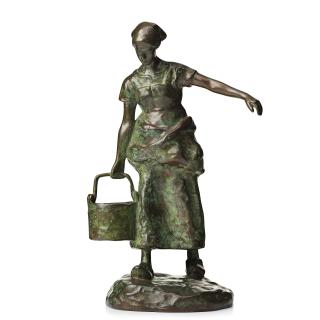 Ruth Milles - Girl with a water bucket (\