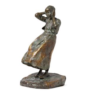 Ruth Milles - Woman in the wind