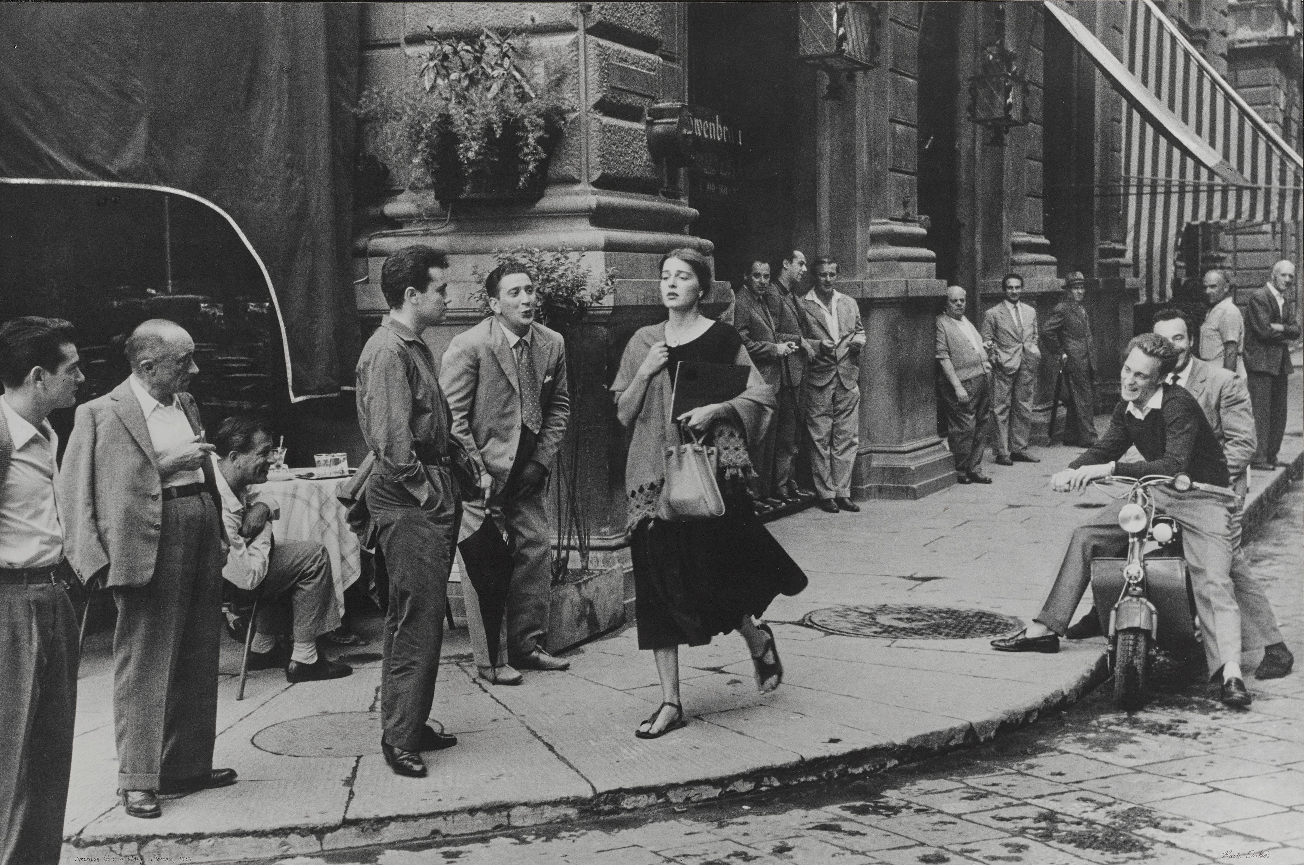 Ruth Orkin - American Girl in Florence, Italy