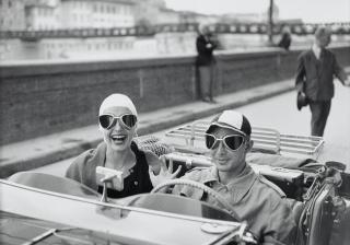Ruth Orkin - Couple in MG, Florence, Italy