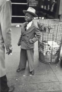 Ruth Orkin - Tired Little Boy after Circus in Madison Square Garden, 1949