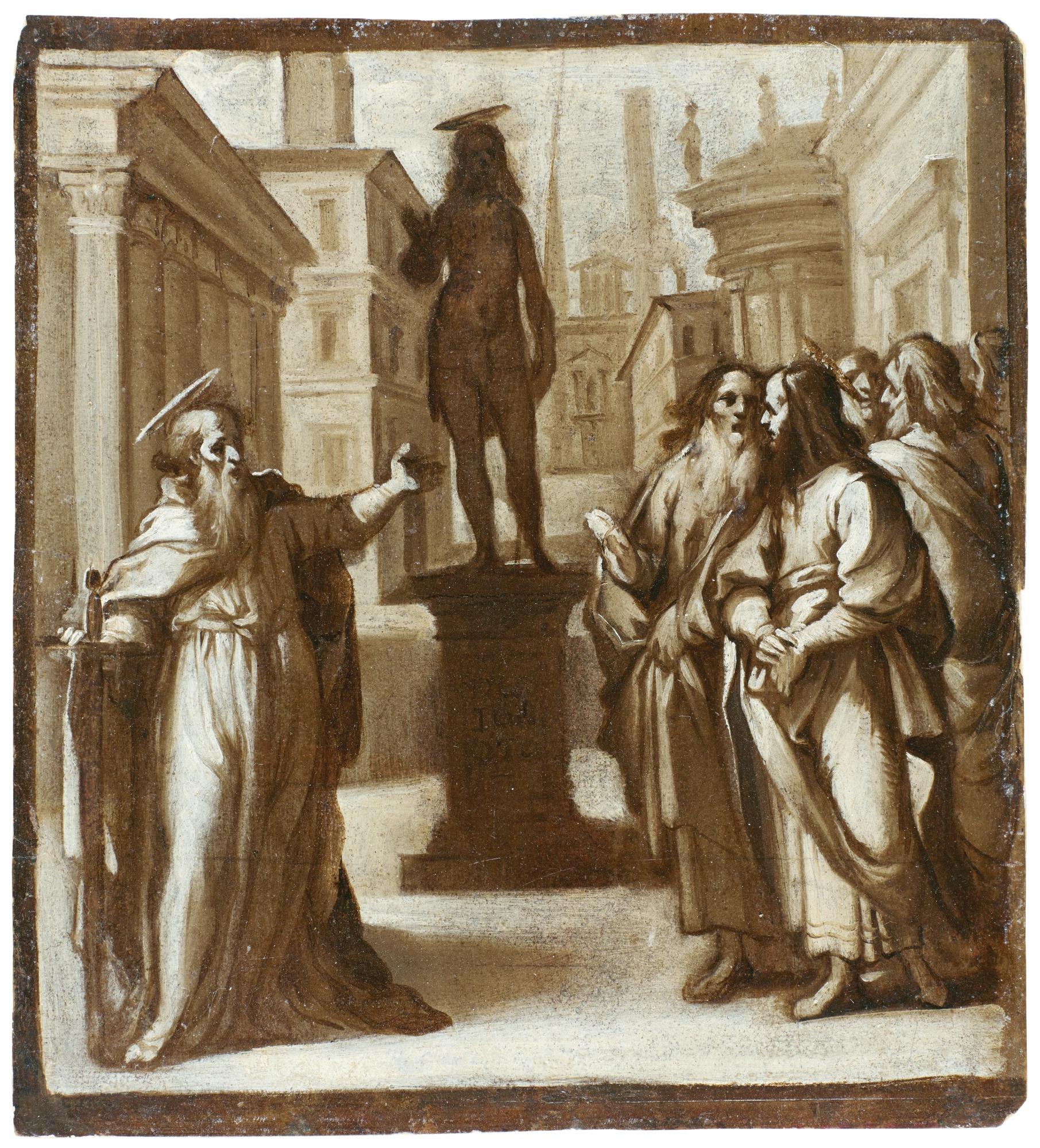 Rutilio Manetti - Saint Paul Preaching At Athens