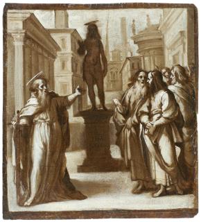 Rutilio Manetti - Saint Paul Preaching At Athens