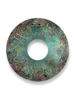 Ryan Mcginness - Untitled (Green Donut)