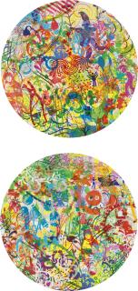 Ryan McGinness - Untitled [Two Works]