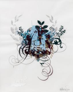 Ryan McGinness - Untitled velum No 4