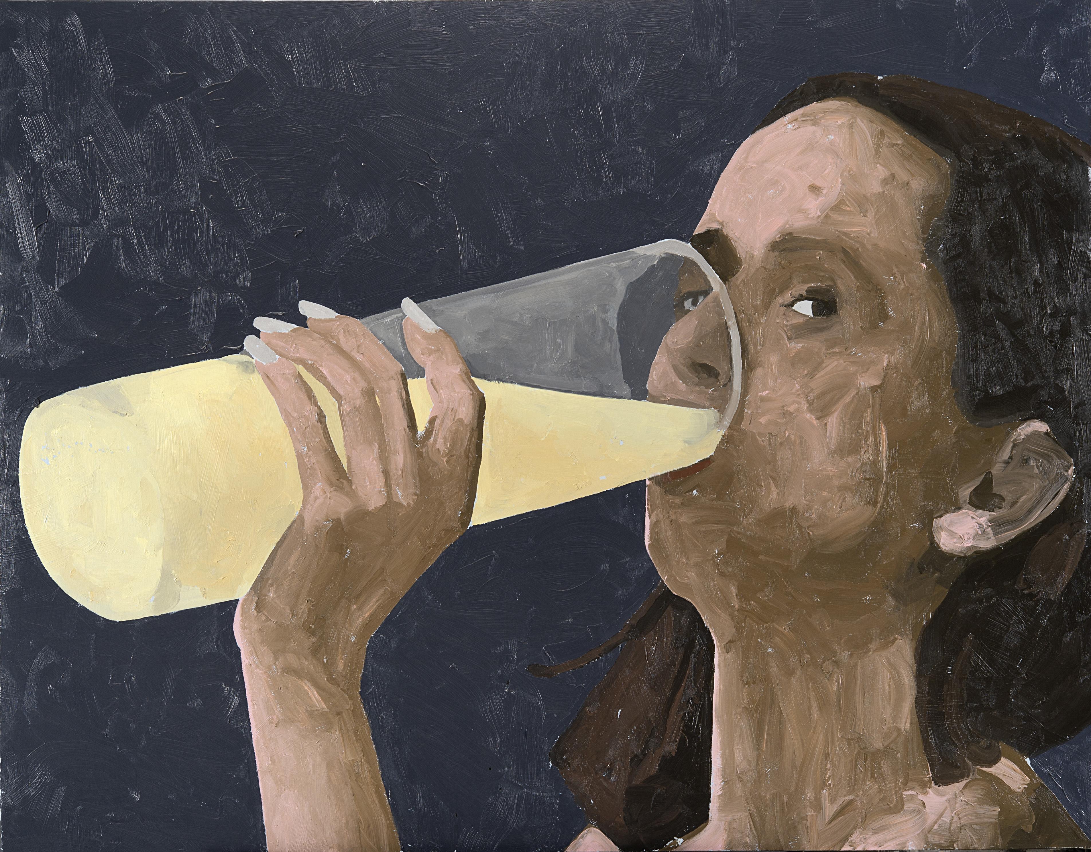Ryan Mendoza - Woman drinking