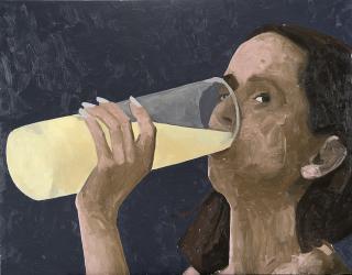 Ryan Mendoza - Woman drinking