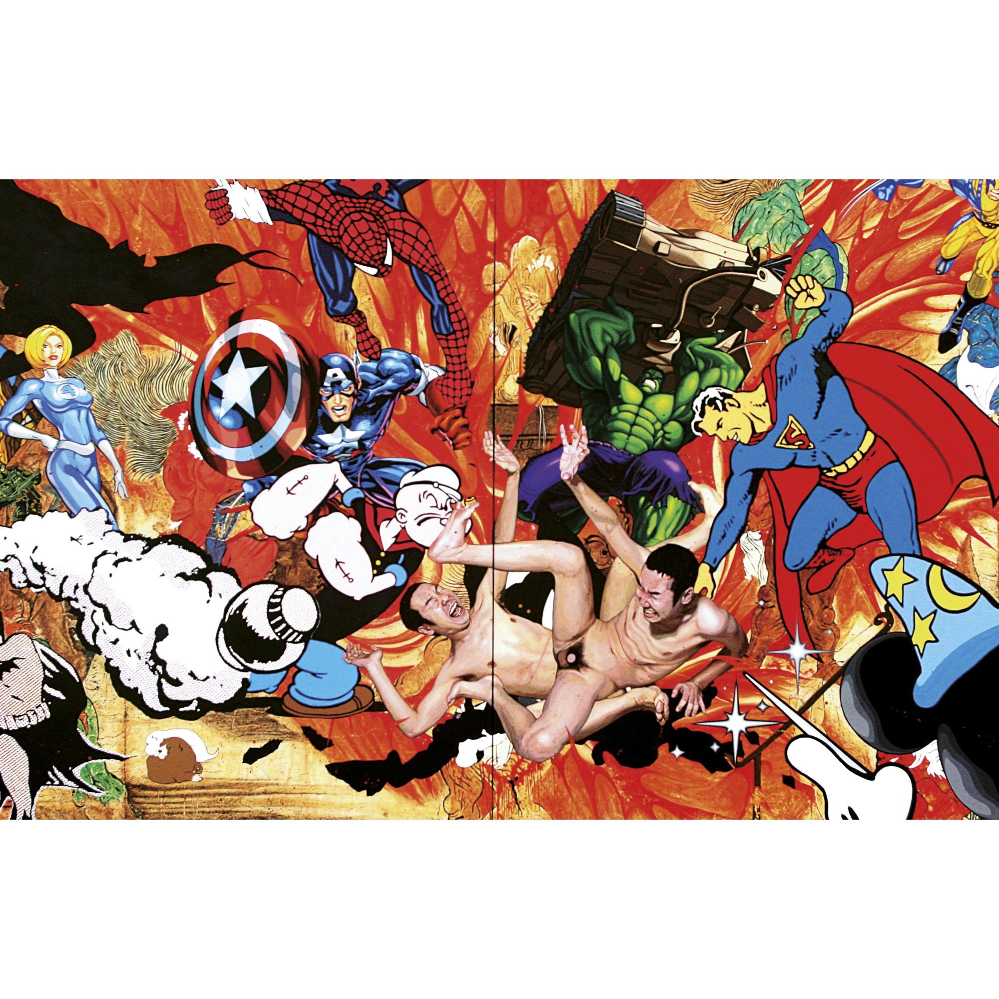 Ryuki Yamamoto - Bullied By Justice (Diptych)