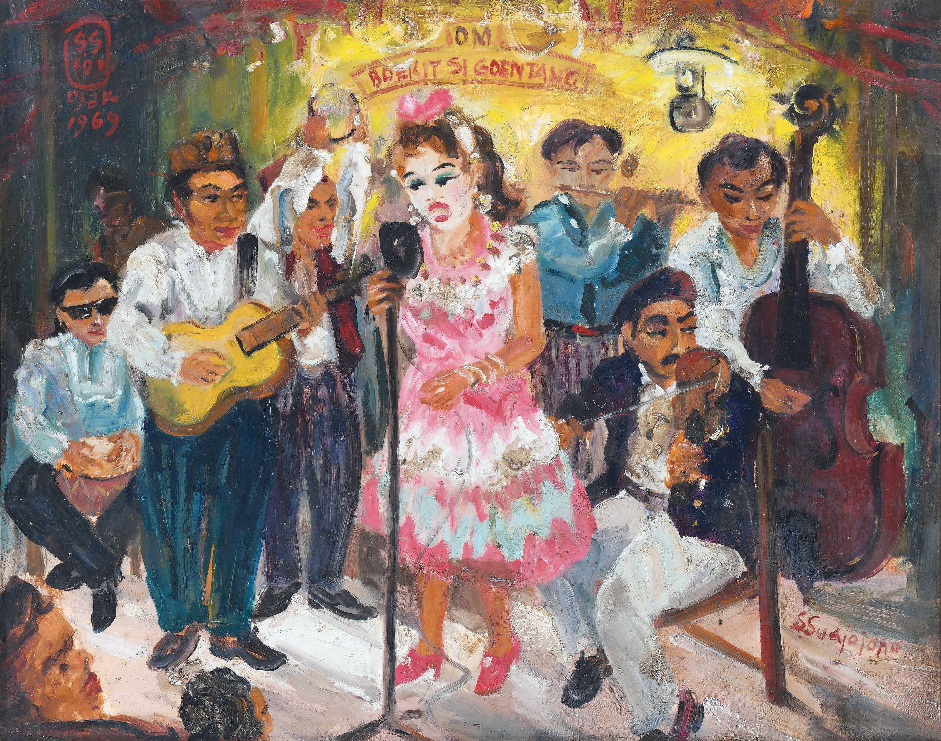 S. Sudjojono - Boekit si Goentang