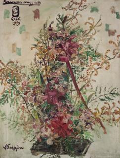 S. Sudjojono - Bunga Anggrek (Orchids)