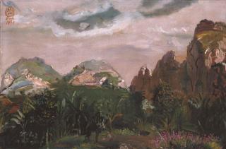 S. Sudjojono - Gunung Mesigit (Mesigit Mountain)