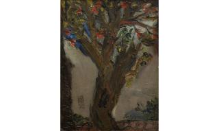 S. Sudjojono - Kapok Tree