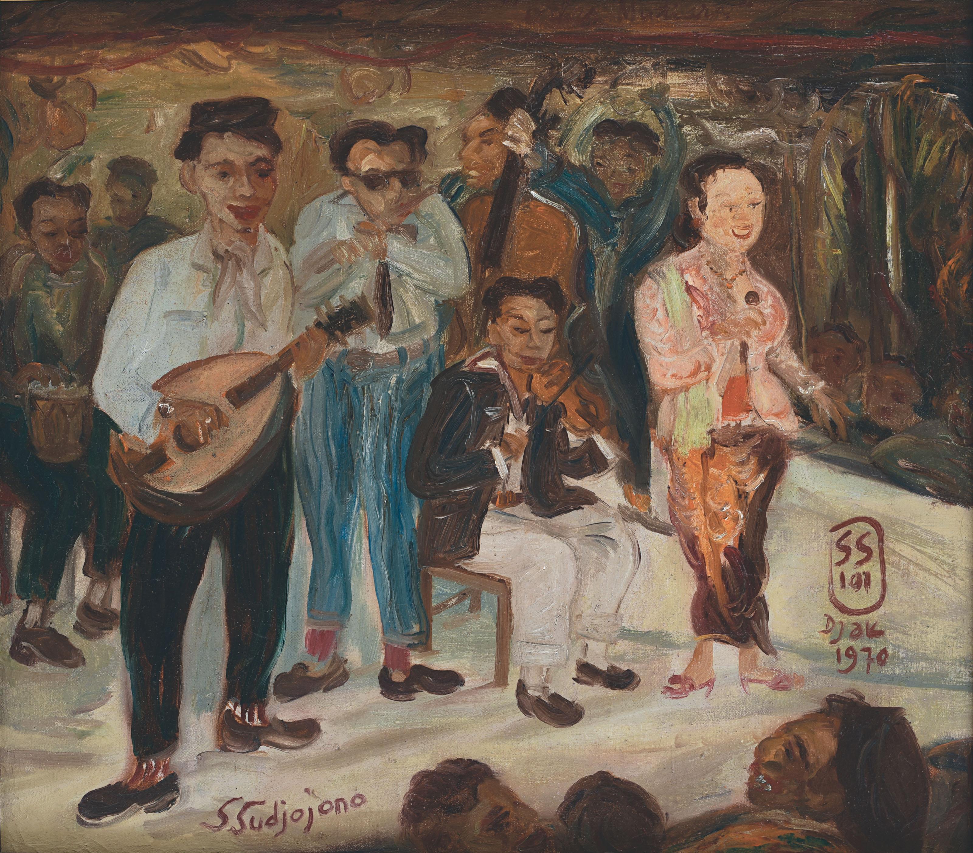 S. Sudjojono - ORKES MUTIARA: KRONCHONG (THE ENSEMBLE)