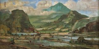 S. Sudjojono - Pemandangan (Landscape)