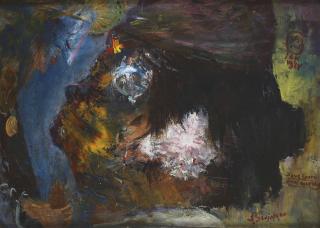 S. Sudjojono - Sang Guru dan Muridnya (The Teacher and the Student)